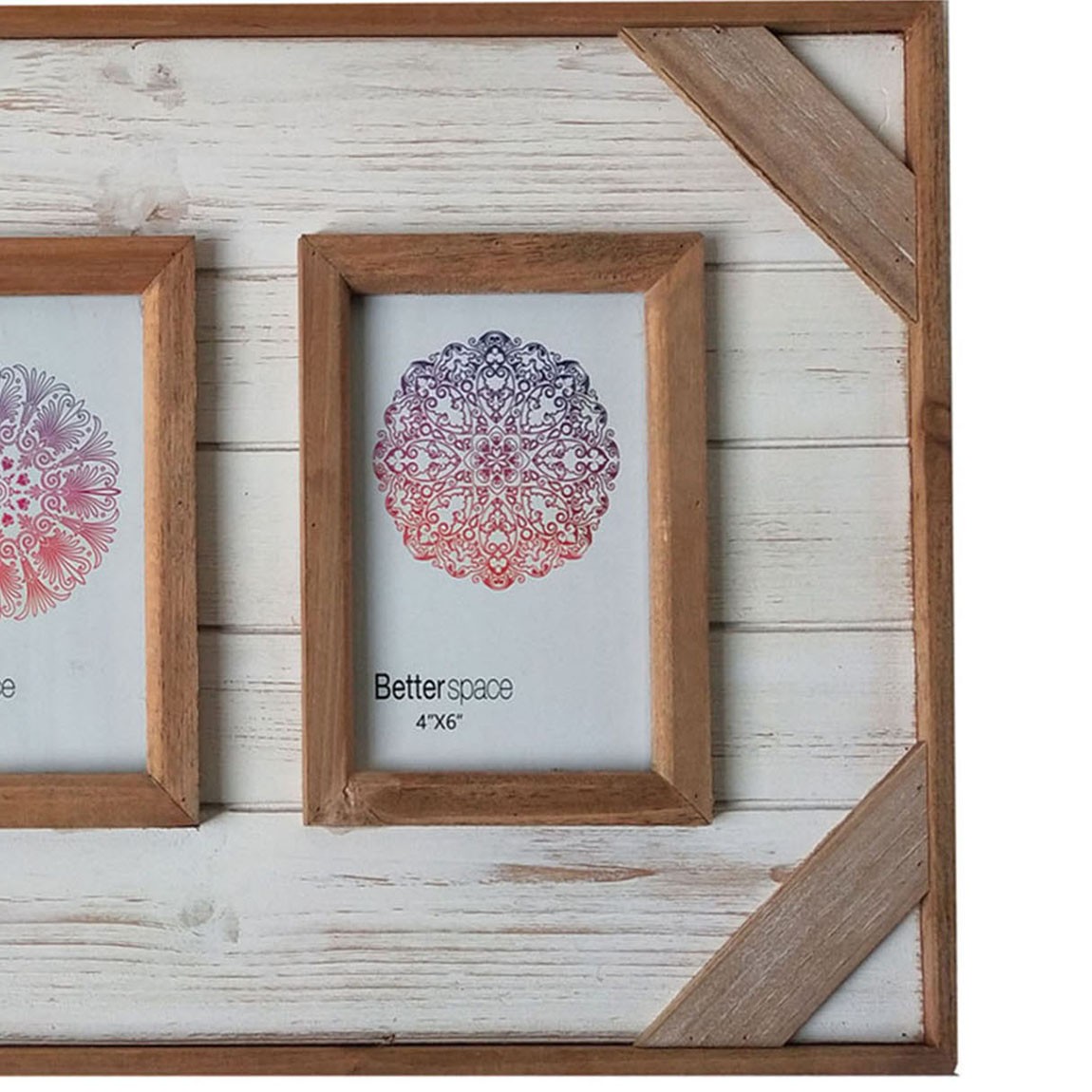 Portarretratos madera vintage multiple 4x6